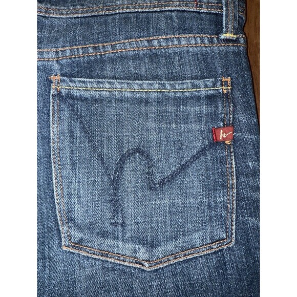 Citizens Ingrid Flare Jeans 28 Low Rise Stretch Y2K 2000s Boho Festival Denim - Picture 11 of 13